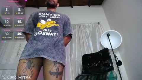 Snapshot of carlo_yates27 chatting on January 2025 05:24:01 AM carlo yates thx for help me to reach 100 thumps up online show from January 2025 05:24:01 AM