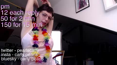 Carly Pearls online show from January 2025 04:12:02 PM