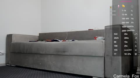 Snapshot of carmela_fox chatting on October 2025 09:00:02 AM Carmela online show from October 2025 09:00:02 AM