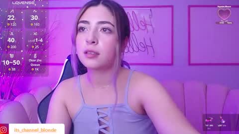 Snapshot of channel_blonde_a chatting on January 2025 08:01:01 PM channel_blonde_a online show from January 2025 08:01:01 PM