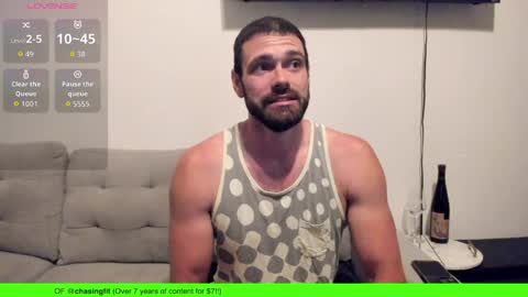 Snapshot of chasemason20 chatting on May 2026 01:22:02 AM Onlyfans chasingfit Instagram the arguer Twitter chasingfitOF online show from May 2026 01:22:02 AM