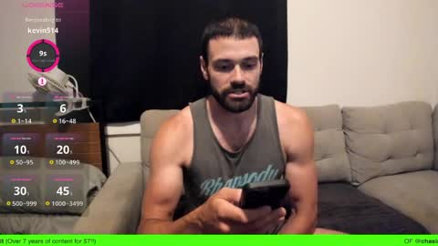 Snapshot of chasemason20 chatting on May 2026 01:25:02 AM Onlyfans chasingfit Instagram the arguer Twitter chasingfitOF online show from May 2026 01:25:02 AM