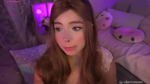 Snapshot of cheerrysweett chatting on March 2026 02:16:02 AM Baby Cherry online show from March 2026 02:16:02 AM