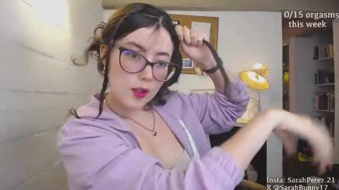 Snapshot of cherrybunny21 chatting on December 2024 11:37:02 PM Sarah Prez online show from December 2024 11:37:02 PM