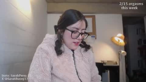 Snapshot of cherrybunny21 chatting on October 2025 01:50:02 AM Sarah Prez online show from October 2025 01:50:02 AM