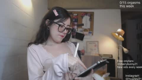 Snapshot of cherrybunny21 chatting on April 2026 11:58:01 PM Sarah Prez online show from April 2026 11:58:01 PM