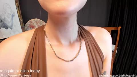 Snapshot of chilicheesebite chatting on February 2025 12:05:01 AM Nina online show from February 2025 12:05:01 AM