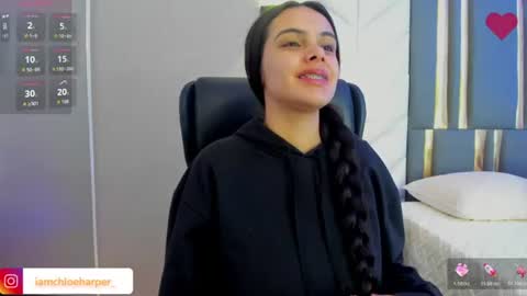 Snapshot of chloeharper_ chatting on June 2026 12:11:02 PM Chloe Harper online show from June 2026 12:11:02 PM