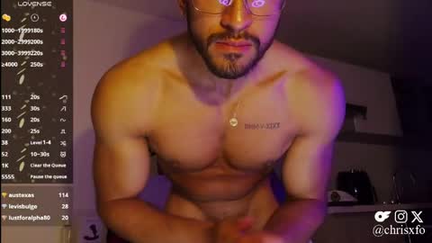 Snapshot of chrisxfo chatting on May 2026 12:51:02 AM Chris online show from May 2026 12:51:02 AM