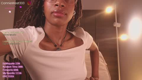 Snapshot of connie_west0 chatting on April 2026 12:16:02 AM independent model online show from April 2026 12:16:02 AM