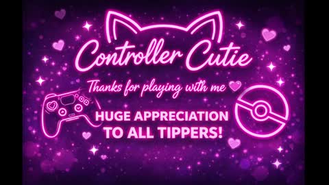 controllercutie online show from March 2026 03:45:01 PM