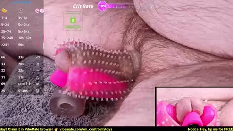 Snapshot of controlmytoys chatting on November 2025 07:20:01 AM Control online show from November 2025 07:20:01 AM