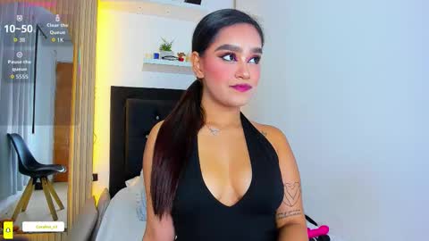 Snapshot of coraline_v chatting on March 2026 02:28:02 AM Coraline connected from 10 pm to 6 am Colombia time online show from March 2026 02:28:02 AM