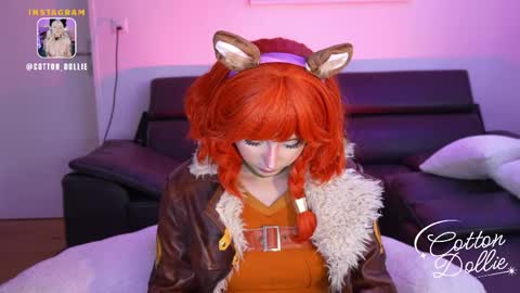 Snapshot of cotton_dollie chatting on May 2026 11:40:01 AM Dollie online show from May 2026 11:40:01 AM