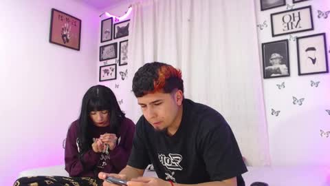 Snapshot of coupsextop chatting on December 2024 08:44:02 AM Juli and Liam online show from December 2024 08:44:02 AM