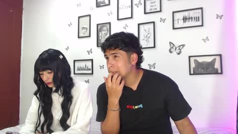 Snapshot of coupsextop chatting on January 2025 08:14:01 AM Juli and Liam online show from January 2025 08:14:01 AM