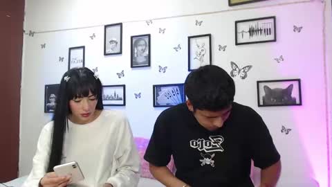 Snapshot of coupsextop chatting on March 2025 04:45:02 AM Juli and Liam online show from March 2025 04:45:02 AM