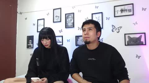 Snapshot of coupsextop chatting on March 2025 07:45:01 AM Juli and Liam online show from March 2025 07:45:01 AM