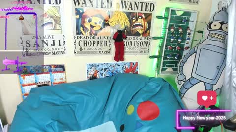 Cristina  online show from January 2025 05:05:02 AM