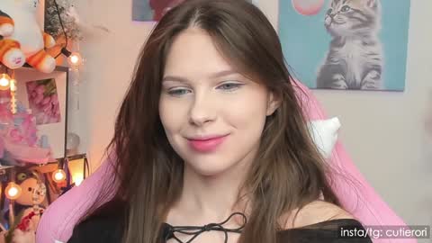 Snapshot of cutierori chatting on January 2025 02:09:01 AM Rori Instagram cutierori online show from January 2025 02:09:01 AM