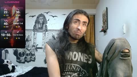 Snapshot of daimon_rock01 chatting on January 2025 04:25:01 AM felipe online show from January 2025 04:25:01 AM