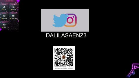 Snapshot of dalila_oficials chatting on January 2025 03:17:02 AM online show from January 2025 03:17:02 AM