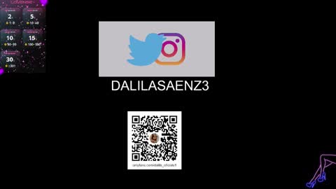 Snapshot of dalila_oficials chatting on February 2025 12:54:01 AM online show from February 2025 12:54:01 AM
