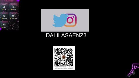 Snapshot of dalila_oficials chatting on February 2025 10:29:02 PM online show from February 2025 10:29:02 PM