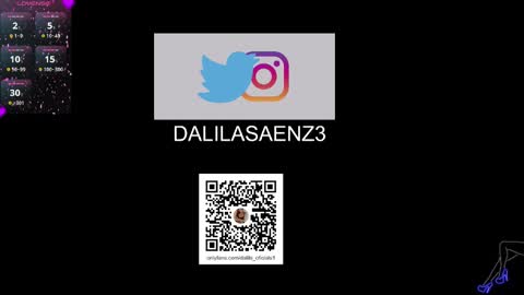 Snapshot of dalila_oficials chatting on March 2025 11:18:02 AM online show from March 2025 11:18:02 AM