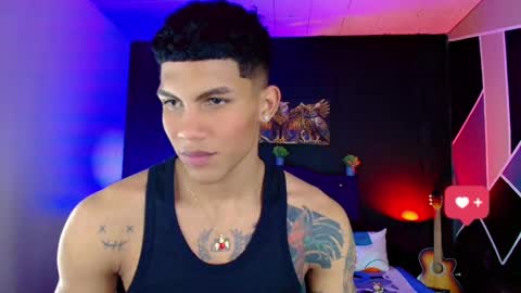 Snapshot of damian_latinxxx chatting on February 2025 06:21:02 AM Damian online show from February 2025 06:21:02 AM