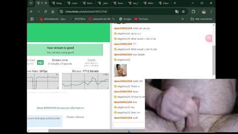dave33652254 online show from March 2025 05:45:01 PM