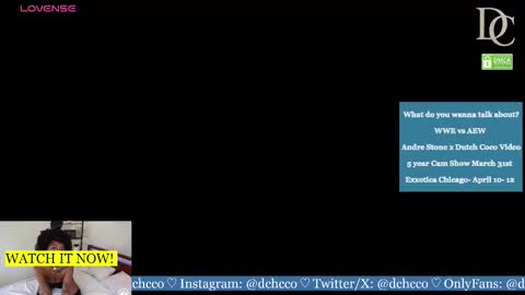 Snapshot of dchcco chatting on March 2026 06:58:01 PM Duchess Coco - Coco Puffs online show from March 2026 06:58:01 PM