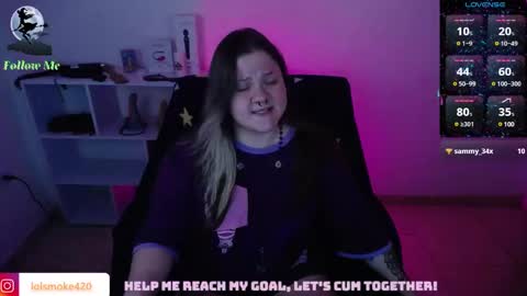 Snapshot of destroyall420 chatting on January 2025 05:45:02 AM Lola Bdsm and fries online show from January 2025 05:45:02 AM