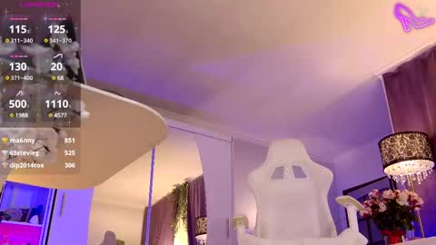 Snapshot of divine_kim chatting on February 2025 11:05:01 AM Miss Kim online show from February 2025 11:05:01 AM