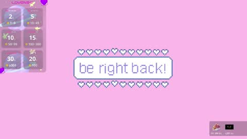 dulce_charm_ online show from January 2026 07:11:01 PM