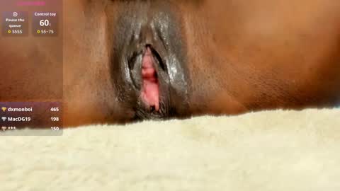 Ebony Prolapse online show from September 2025 03:45:01 PM