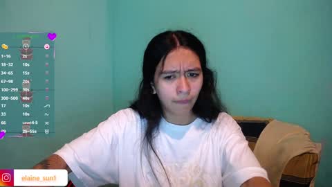 Snapshot of elaine_sun chatting on December 2024 01:18:02 AM Elaine eli online show from December 2024 01:18:02 AM