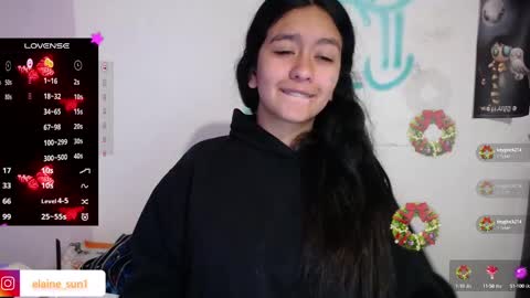 Snapshot of elaine_sun chatting on February 2025 05:09:01 AM Elaine eli online show from February 2025 05:09:01 AM