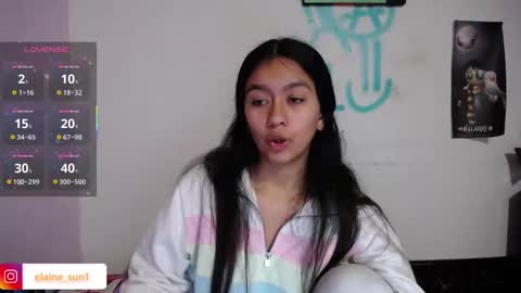 Snapshot of elaine_sun chatting on February 2025 03:53:01 AM Elaine eli online show from February 2025 03:53:01 AM