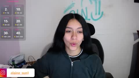 Snapshot of elaine_sun chatting on September 2025 02:33:01 AM Elaine eli online show from September 2025 02:33:01 AM
