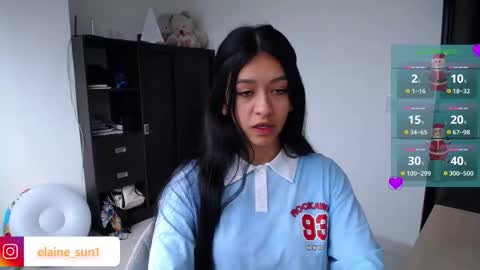Snapshot of elaine_sun chatting on December 2025 08:17:01 PM Elaine eli online show from December 2025 08:17:01 PM