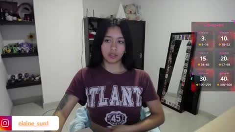 Snapshot of elaine_sun chatting on January 2026 03:23:01 AM Elaine eli online show from January 2026 03:23:01 AM