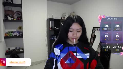 Snapshot of elaine_sun chatting on February 2026 02:38:02 AM Elaine eli online show from February 2026 02:38:02 AM