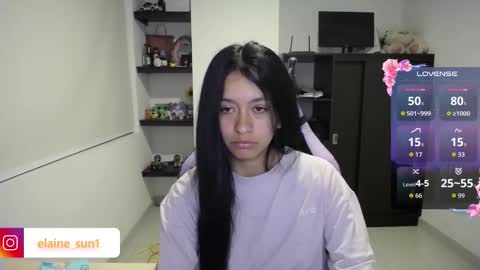 Snapshot of elaine_sun chatting on February 2026 01:33:01 AM Elaine eli online show from February 2026 01:33:01 AM