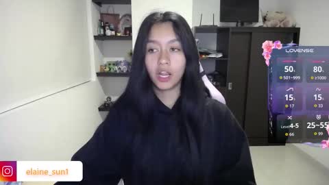 Snapshot of elaine_sun chatting on February 2026 04:08:01 AM Elaine eli online show from February 2026 04:08:01 AM