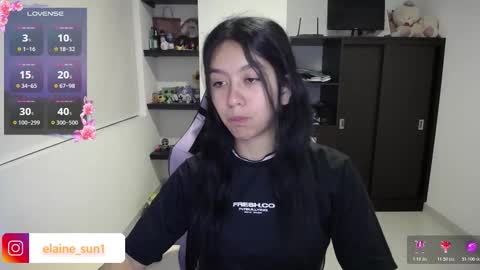 Snapshot of elaine_sun chatting on February 2026 11:55:02 PM Elaine eli online show from February 2026 11:55:02 PM