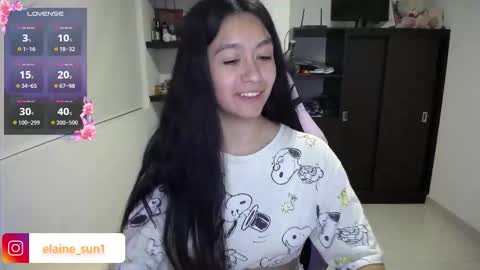 Snapshot of elaine_sun chatting on February 2026 12:40:02 AM Elaine eli online show from February 2026 12:40:02 AM