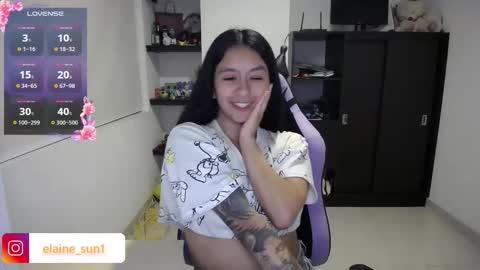 Snapshot of elaine_sun chatting on February 2026 06:19:02 AM Elaine eli online show from February 2026 06:19:02 AM