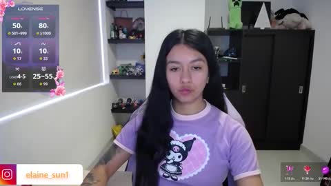 Snapshot of elaine_sun chatting on March 2026 06:36:01 PM Elaine eli online show from March 2026 06:36:01 PM