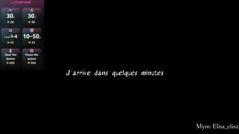 Snapshot of elisa_fr chatting on April 2026 06:20:01 PM Elisa online show from April 2026 06:20:01 PM